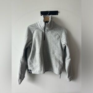 H&M Small Grey Fleece 1/4 Zip